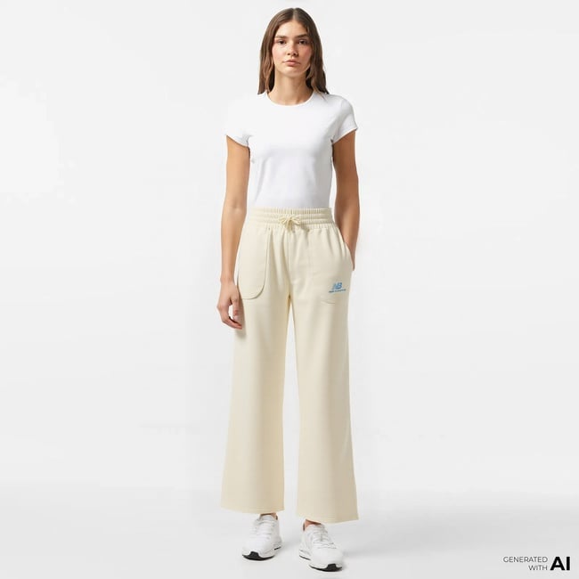  New Balance NB Lifestyle   Kadın Bej Pantolon