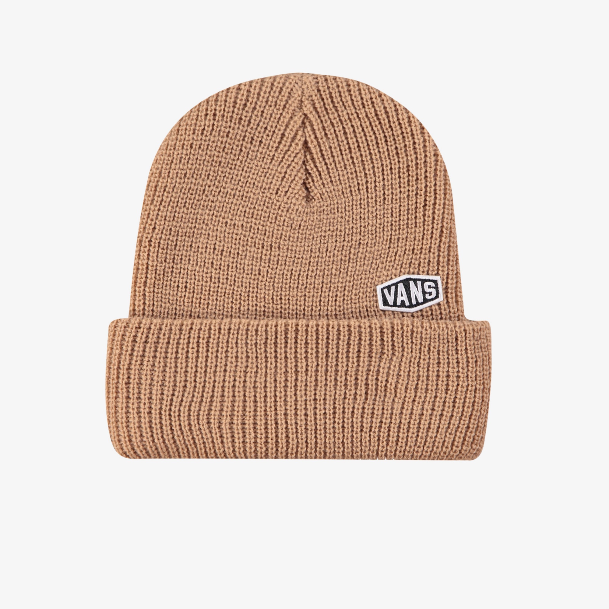 Vans Hex Patch Cuff Beanie Unisex Kahverengi Bere