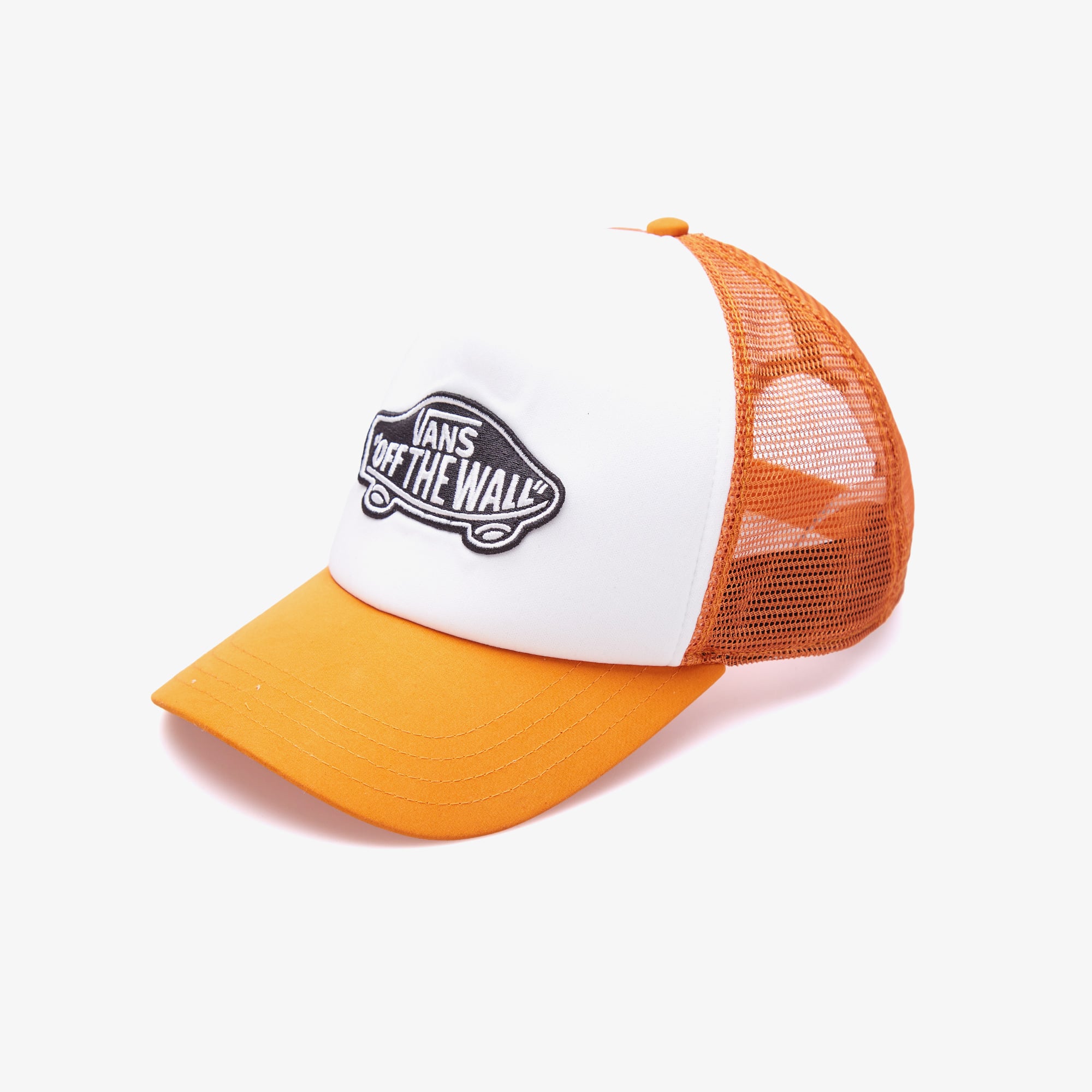 Vans Classic Patch Curved Bill Trucker Unisex Turuncu Şapka