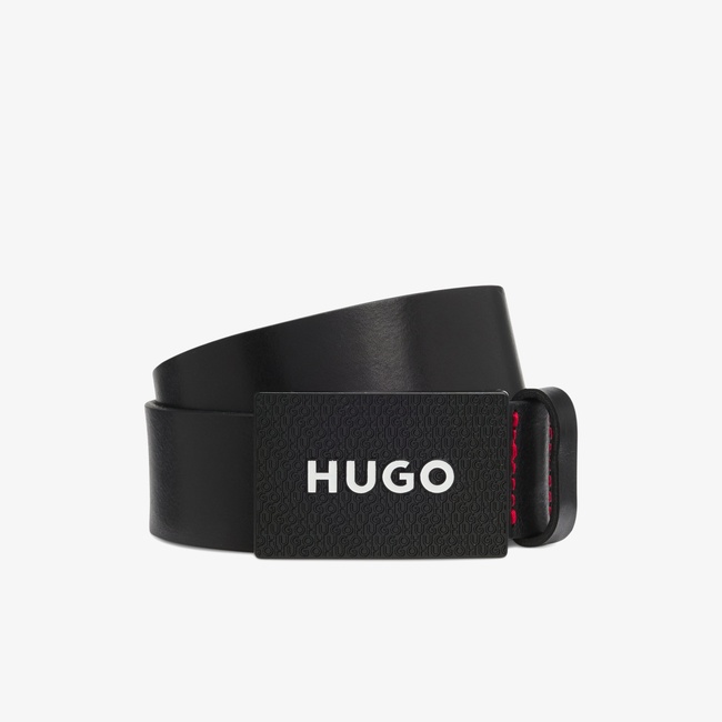  Hugo Gilao Erkek Siyah Kemer