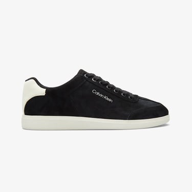  Calvin Klein Low Cupsole Lace Up  Erkek Siyah Sneaker