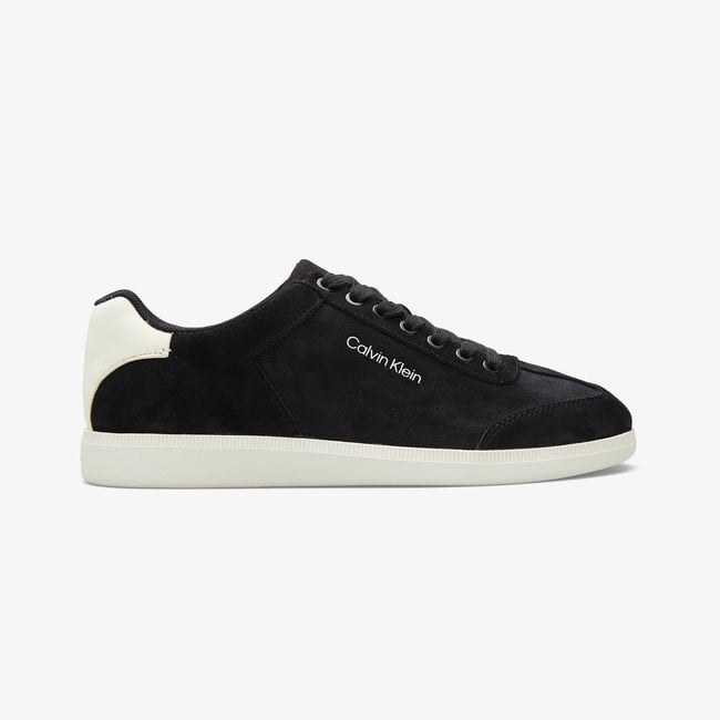  Calvin Klein Low Cupsole Lace Up  Erkek Siyah Sneaker