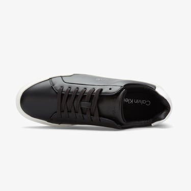  Calvin Klein Chunky Cupsole Lace Up  Erkek Siyah Sneaker