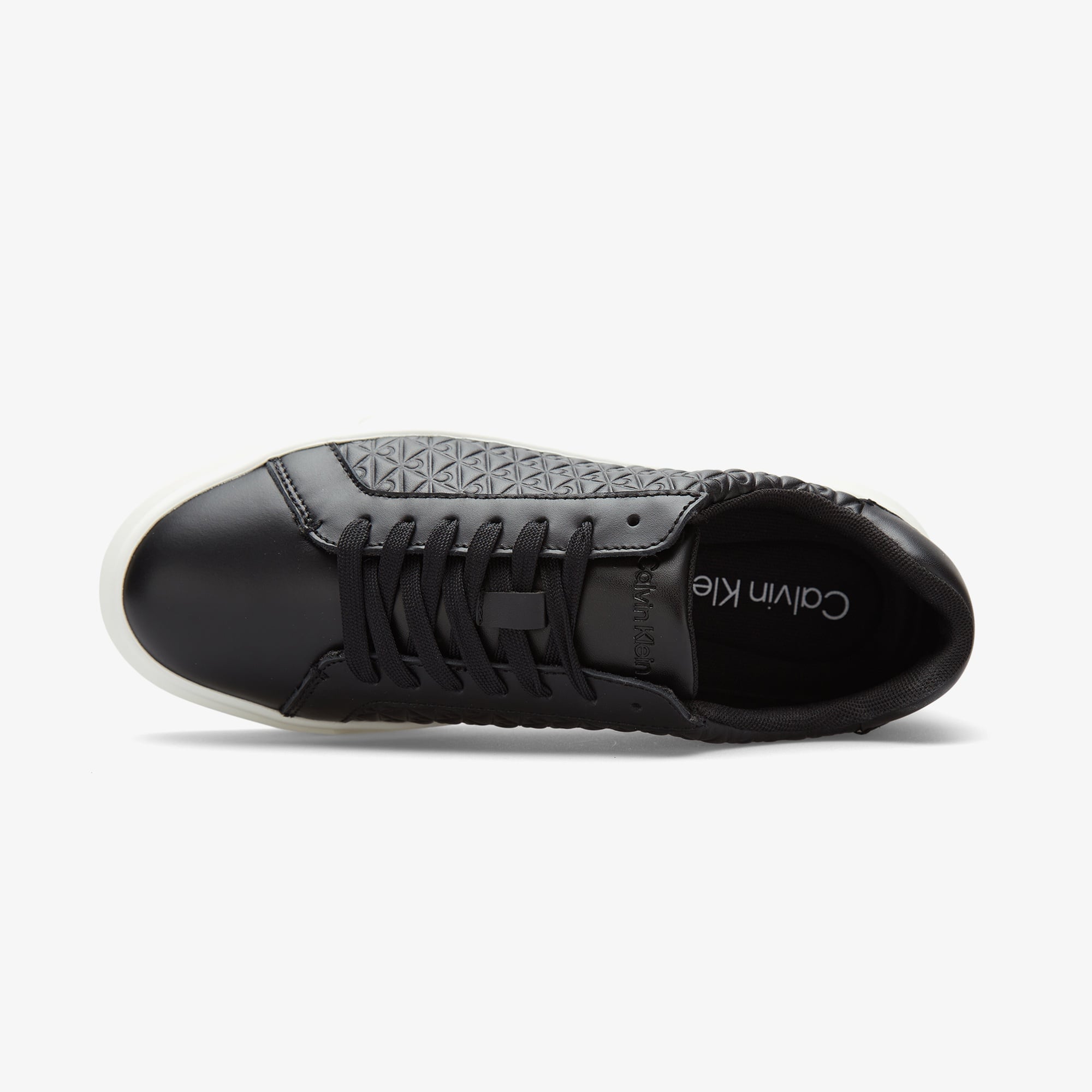 Calvin Klein Basket Lace Up Kadın Siyah Sneaker