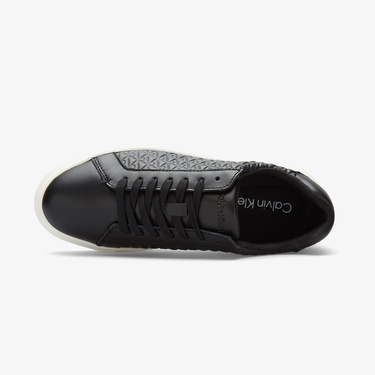  Calvin Klein Basket Lace Up Kadın Siyah Sneaker