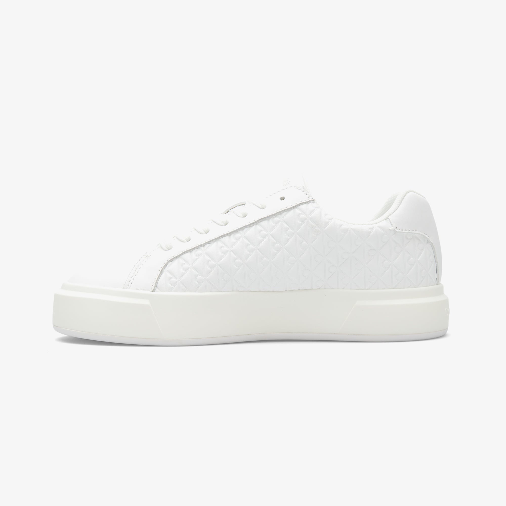 Calvin Klein Basket Lace Up Kadın Beyaz Sneaker