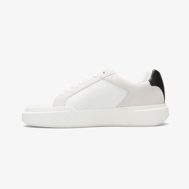  Calvin Klein Chunky Cupsole Lace Up  Mix Erkek Beyaz Sneaker