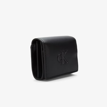  Calvin Klein Bold Medium Kadın Siyah Cüzdan