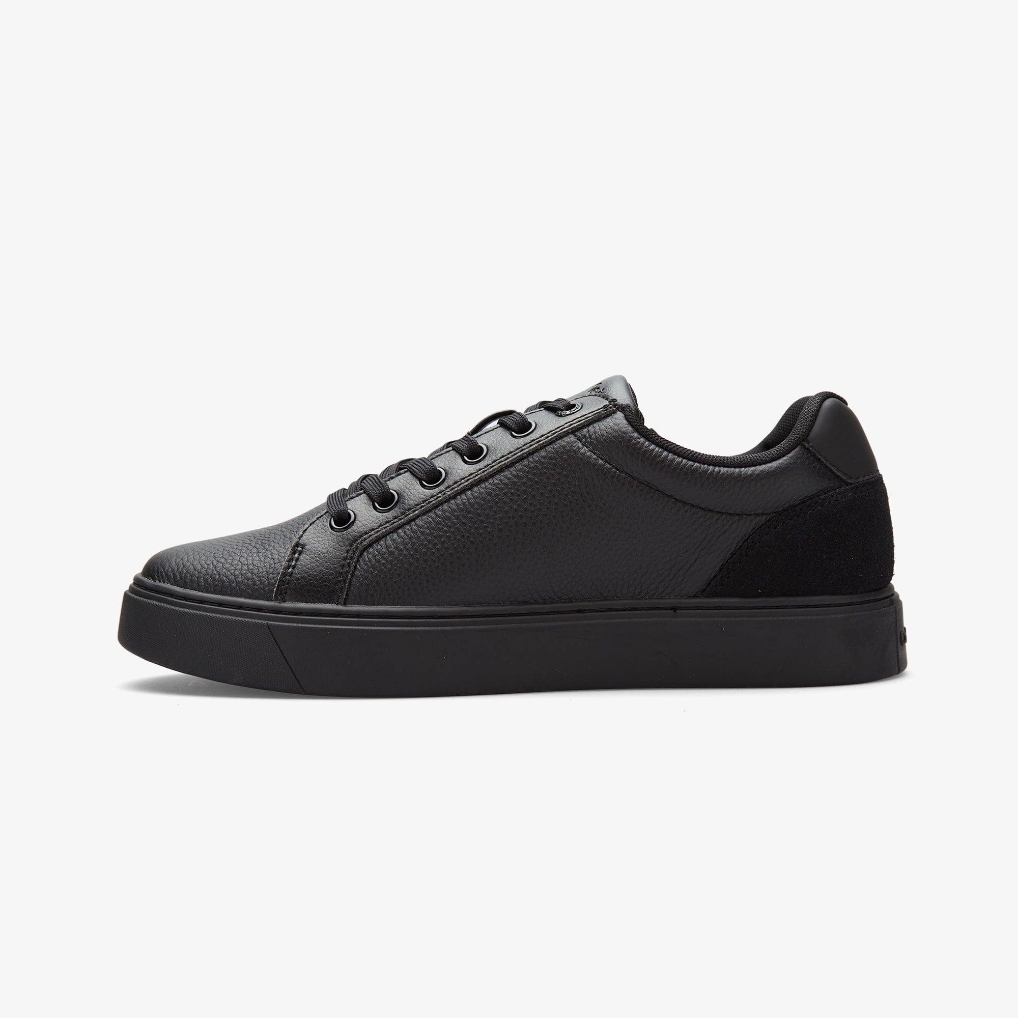 Calvin Klein Classic Cup Lace Up Zip  Erkek Siyah Sneaker