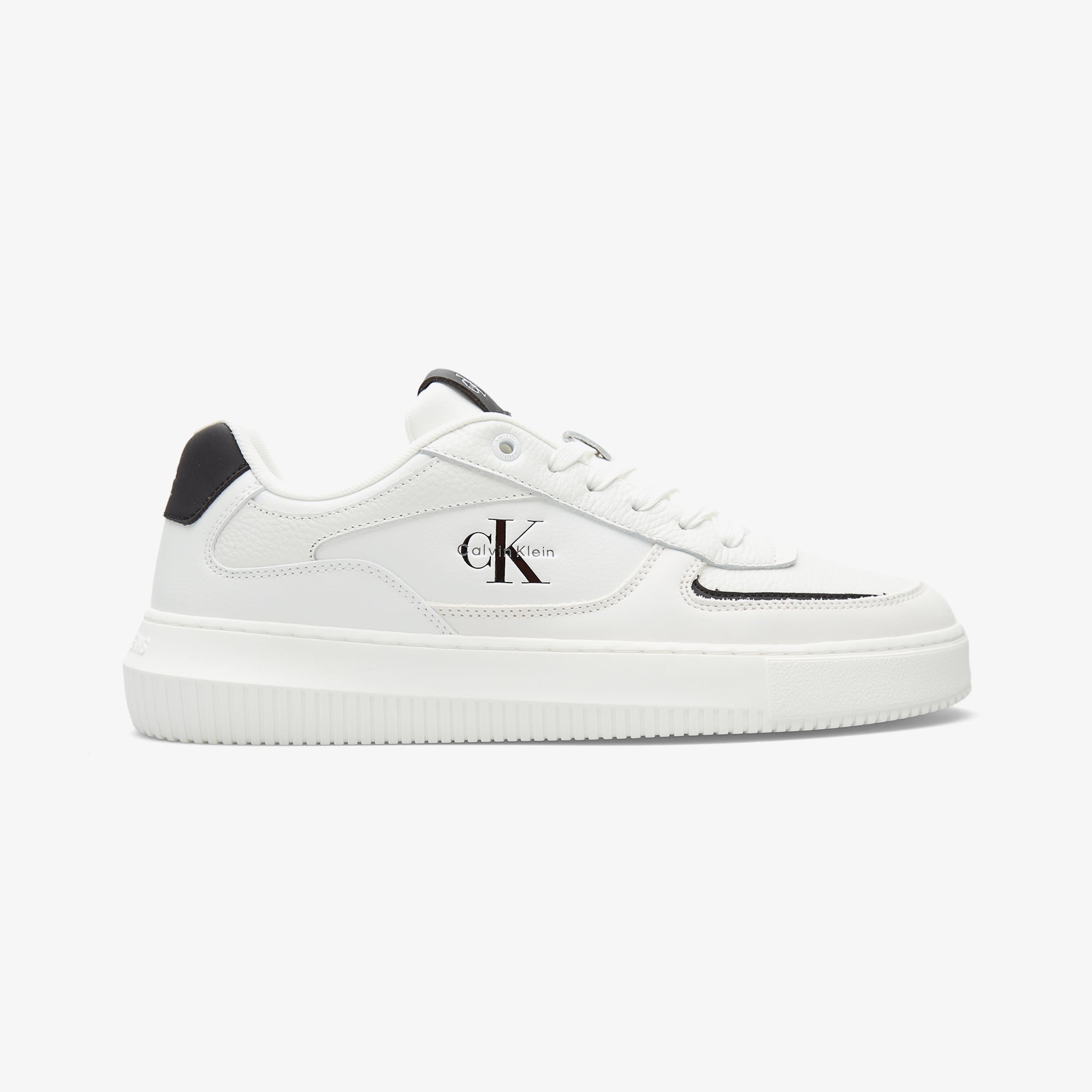 Calvin Klein Chunky Cupsole Low Erkek Beyaz Sneaker