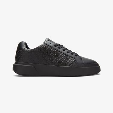  Calvin Klein Chunky Cupsole Lace Up Erkek Siyah Sneaker