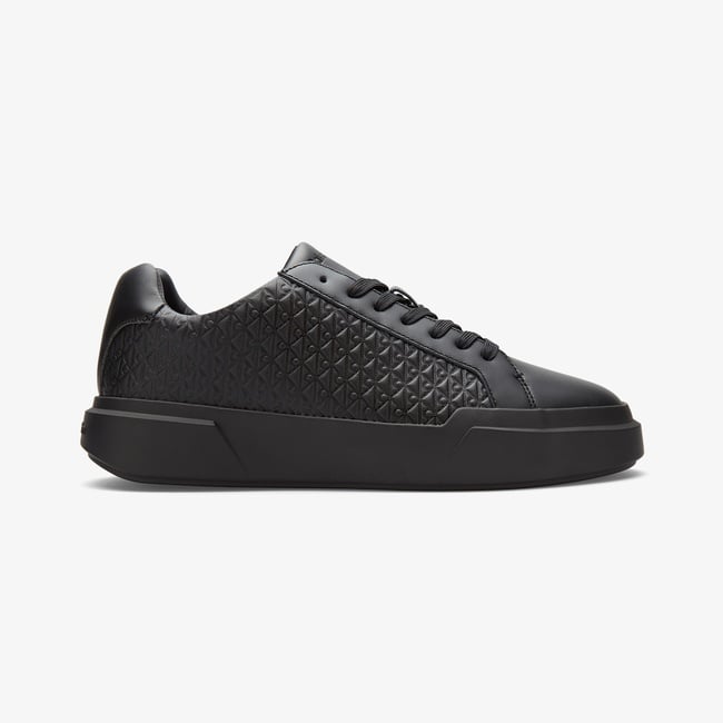  Calvin Klein Chunky Cupsole Lace Up Erkek Siyah Sneaker