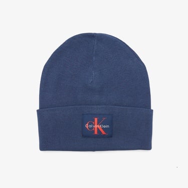  Calvin Klein Monologo Patch Erkek Mavi Şapka