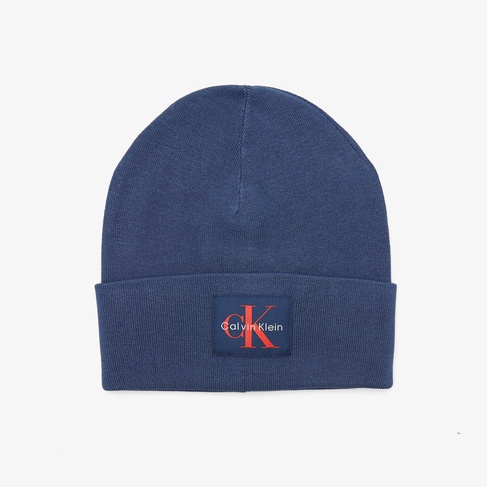  Calvin Klein Monologo Patch Erkek Mavi Şapka