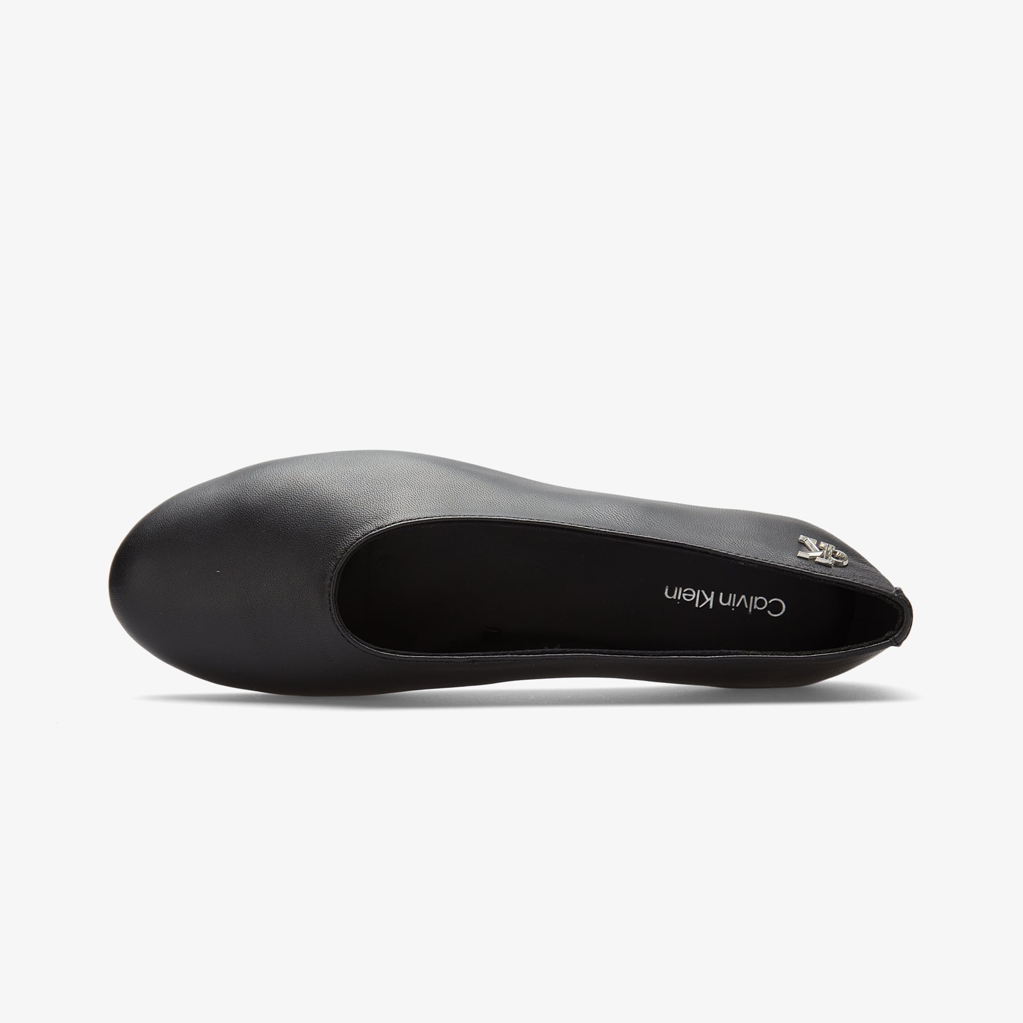 Calvin Klein Round Ballerina Kadın Siyah Babet