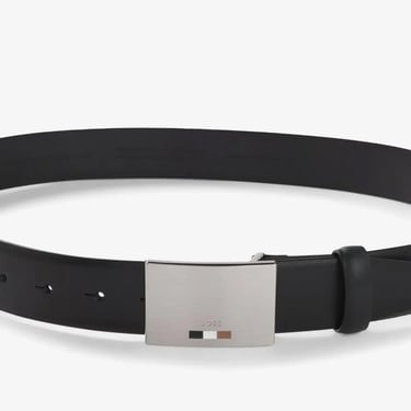  Boss Strom Icon Erkek Siyah Kemer