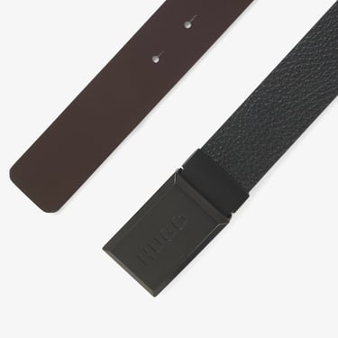  Hugo Garlond Erkek Siyah Kemer