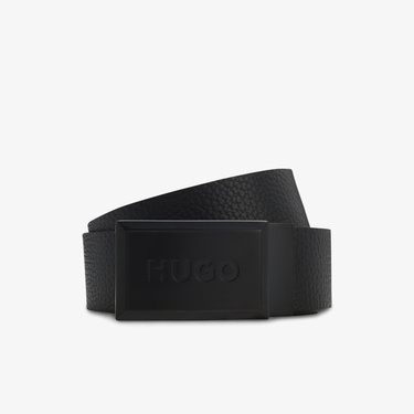  Hugo Garlond Erkek Siyah Kemer
