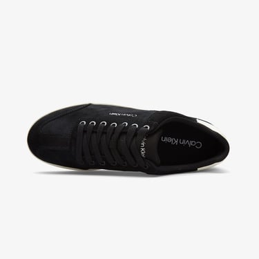  Calvin Klein Low Cupsole Lace Up  Erkek Siyah Sneaker
