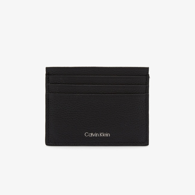  Calvin Klein Foil Emboss Erkek Siyah Kartlık