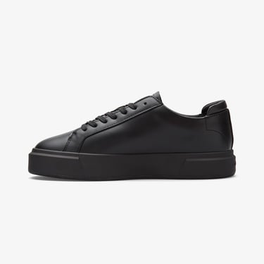  Calvin Klein Basket Cupsole Lace Up Erkek Siyah Sneaker