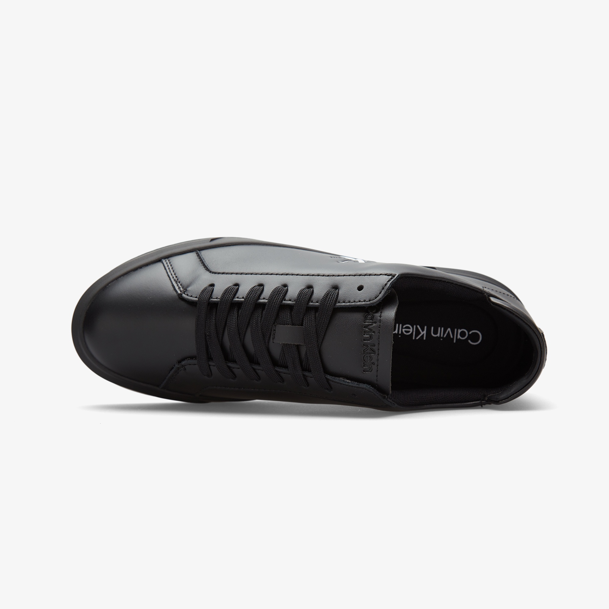 Calvin Klein Basket Cupsole Lace Up Erkek Siyah Sneaker