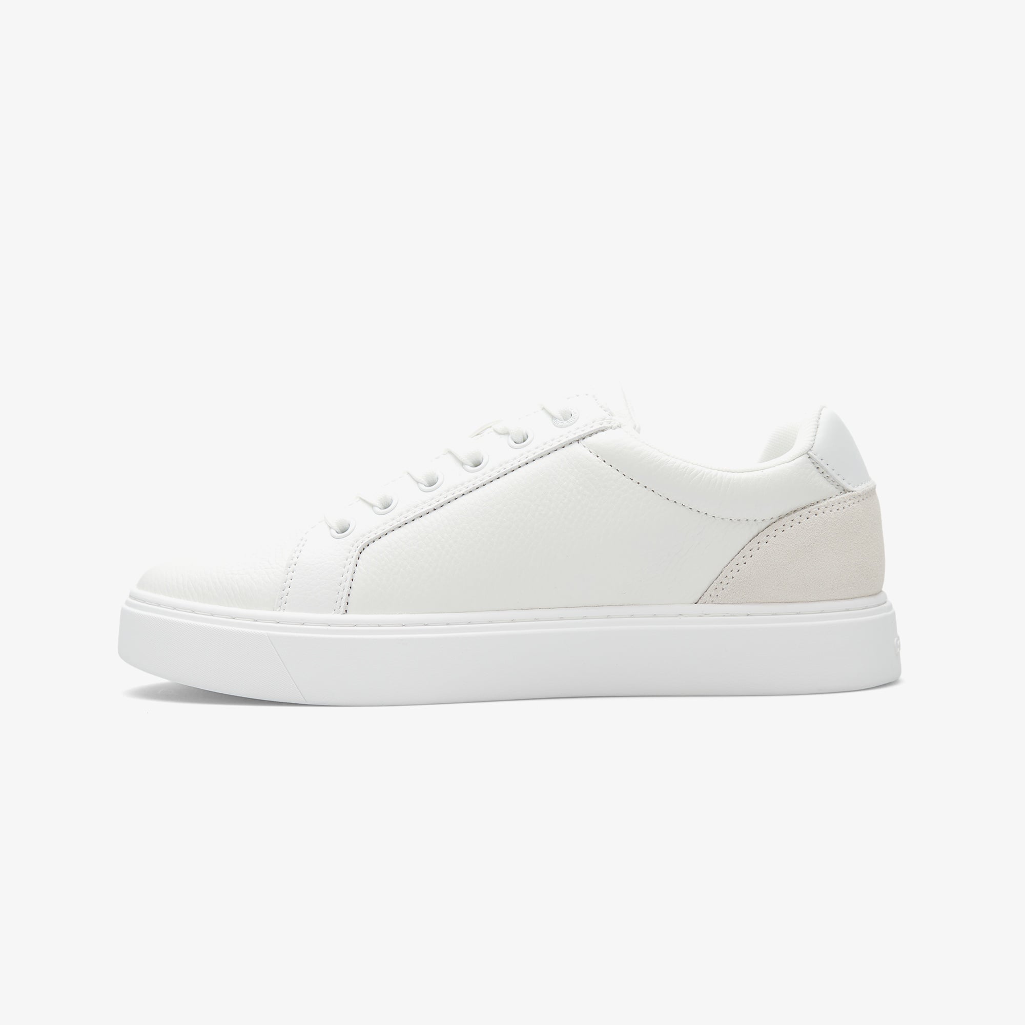 Calvin Klein Classic Cup Lace Up Zip  Erkek Beyaz Sneaker