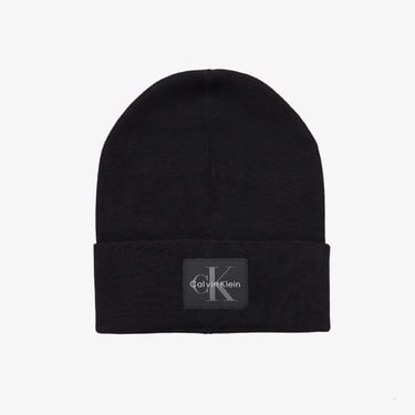  Calvin Klein Monologo Patch Erkek Siyah Şapka