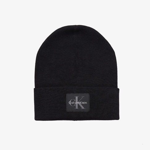  Calvin Klein Monologo Patch Erkek Siyah Şapka