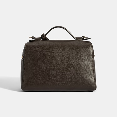  Kadın Kahve Omuz Askılı Mini Deri El Çantası