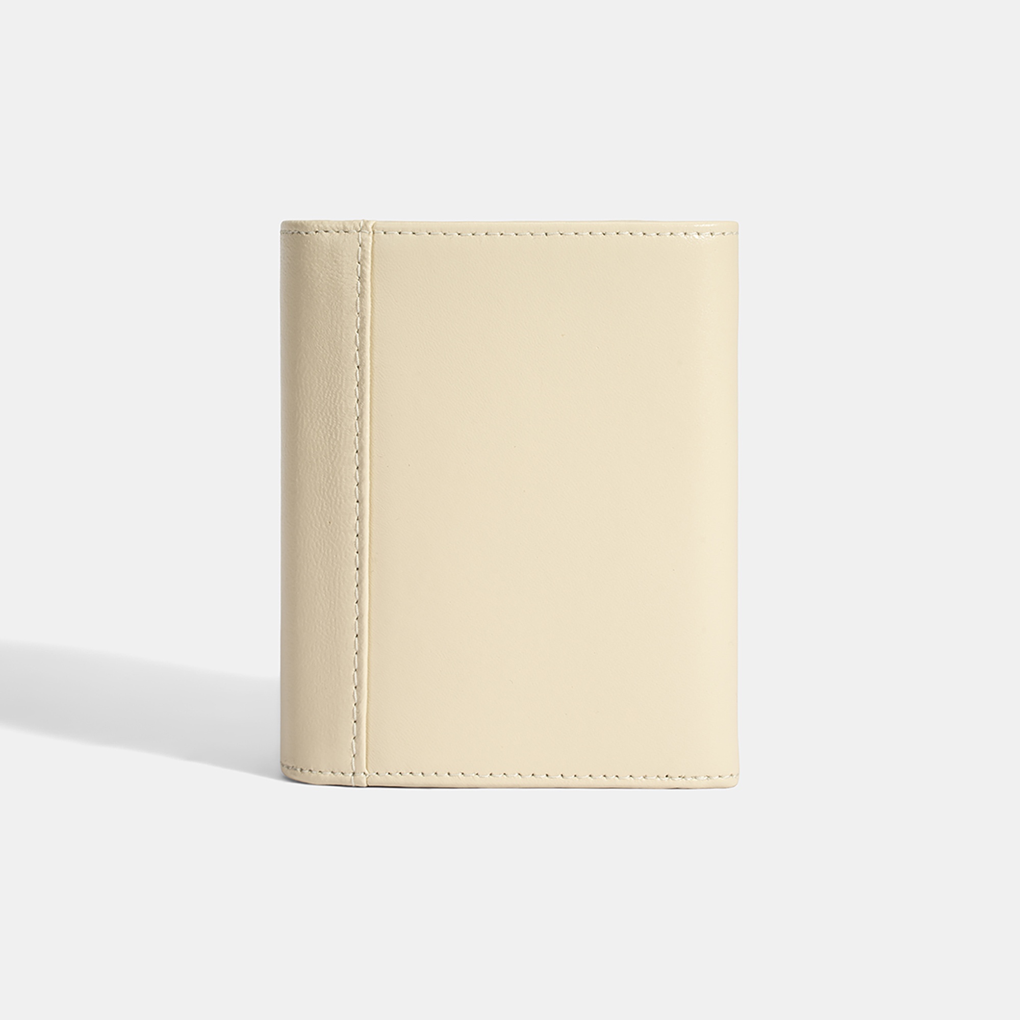 Kadın Krem Deri Cüzdan