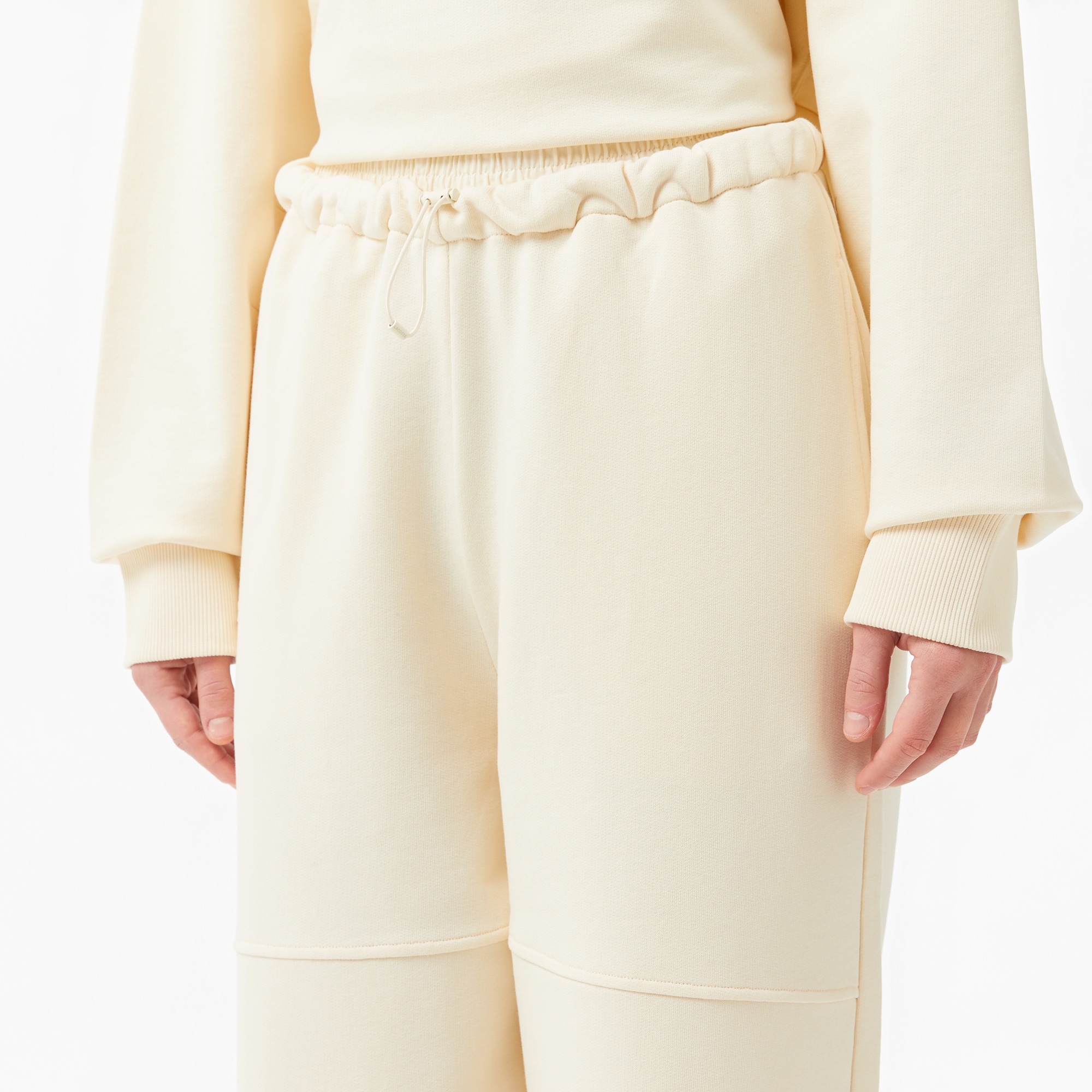 Lacoste Kadın Regular Fit Krem Eşofman Altı