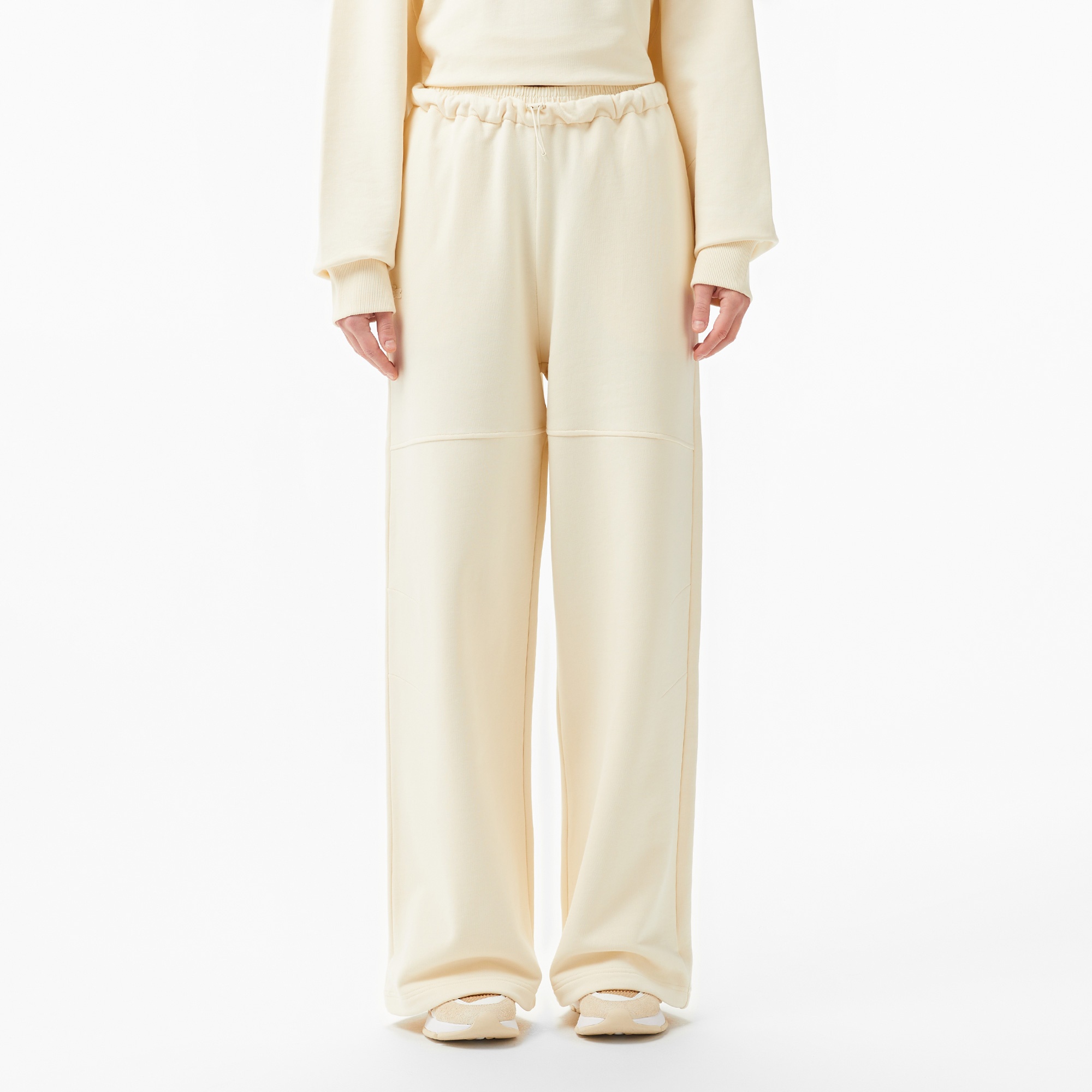 Lacoste Kadın Regular Fit Krem Eşofman Altı