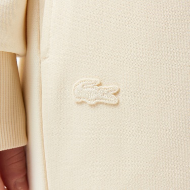  Lacoste Kadın Regular Fit Krem Eşofman Altı