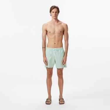  Lacoste Erkek Çizgili Yeşil Mayo