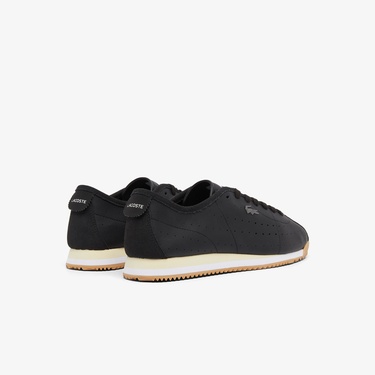  Lacoste Club Low Erkek Siyah Sneaker