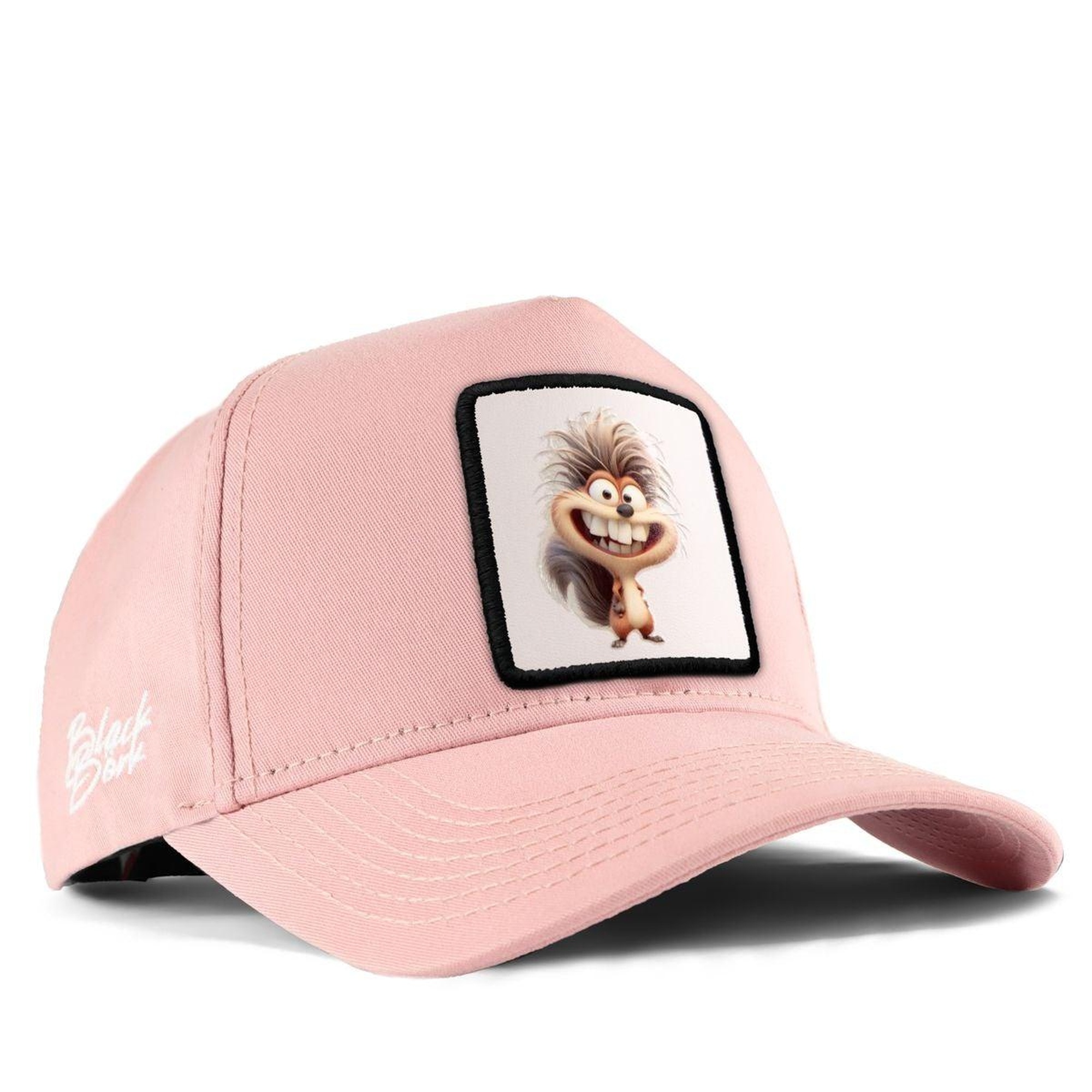 BlackBörk, Sincap Logolu Somon Beyzbol Şapka, Unisex