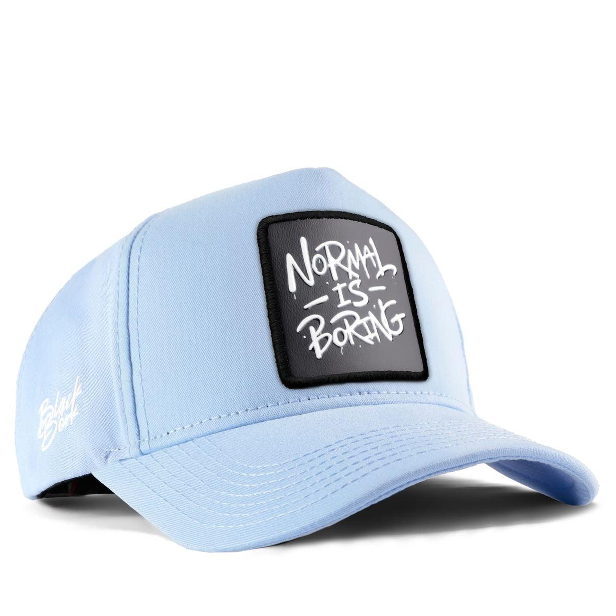 BlackBörk, Normal Is Boring Logolu Buz Mavi Beyzbol Şapka, Unisex