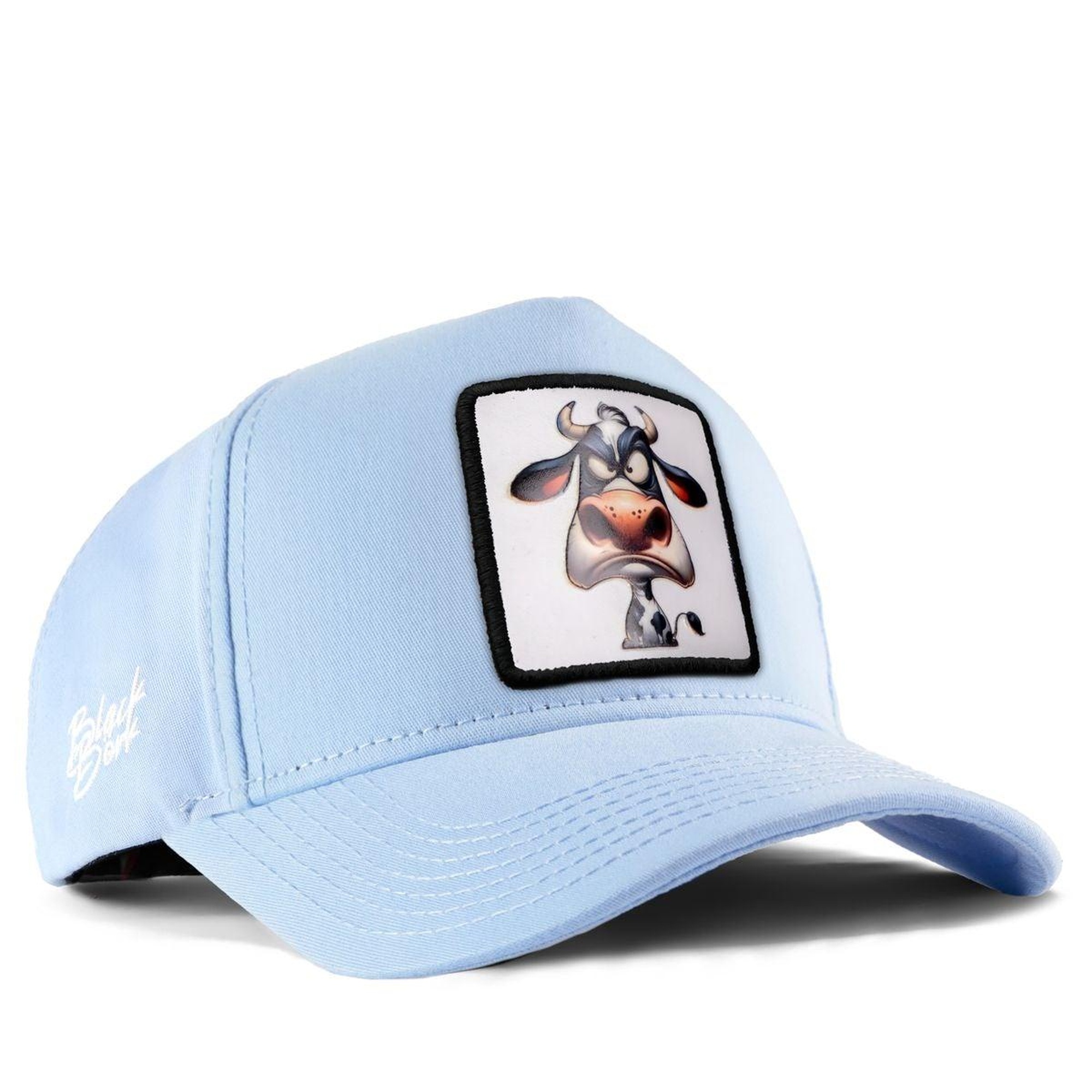 BlackBörk, Inek Logolu Buz Mavi Beyzbol Şapka, Unisex