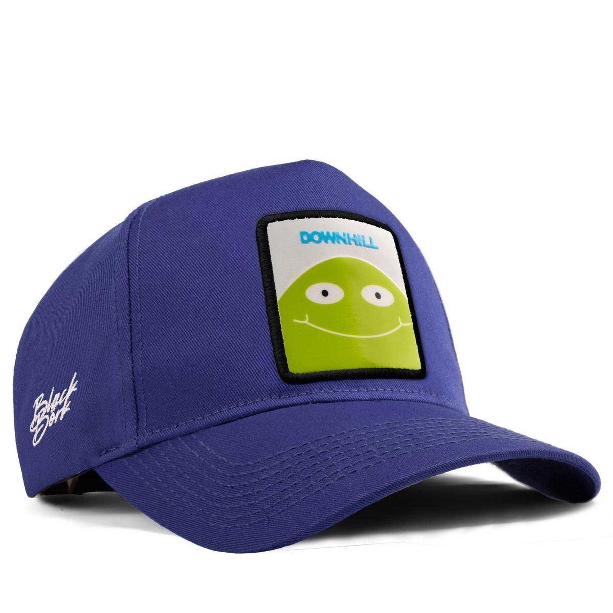 BlackBörk, Downhill Logolu Mavi Beyzbol Şapka, Unisex