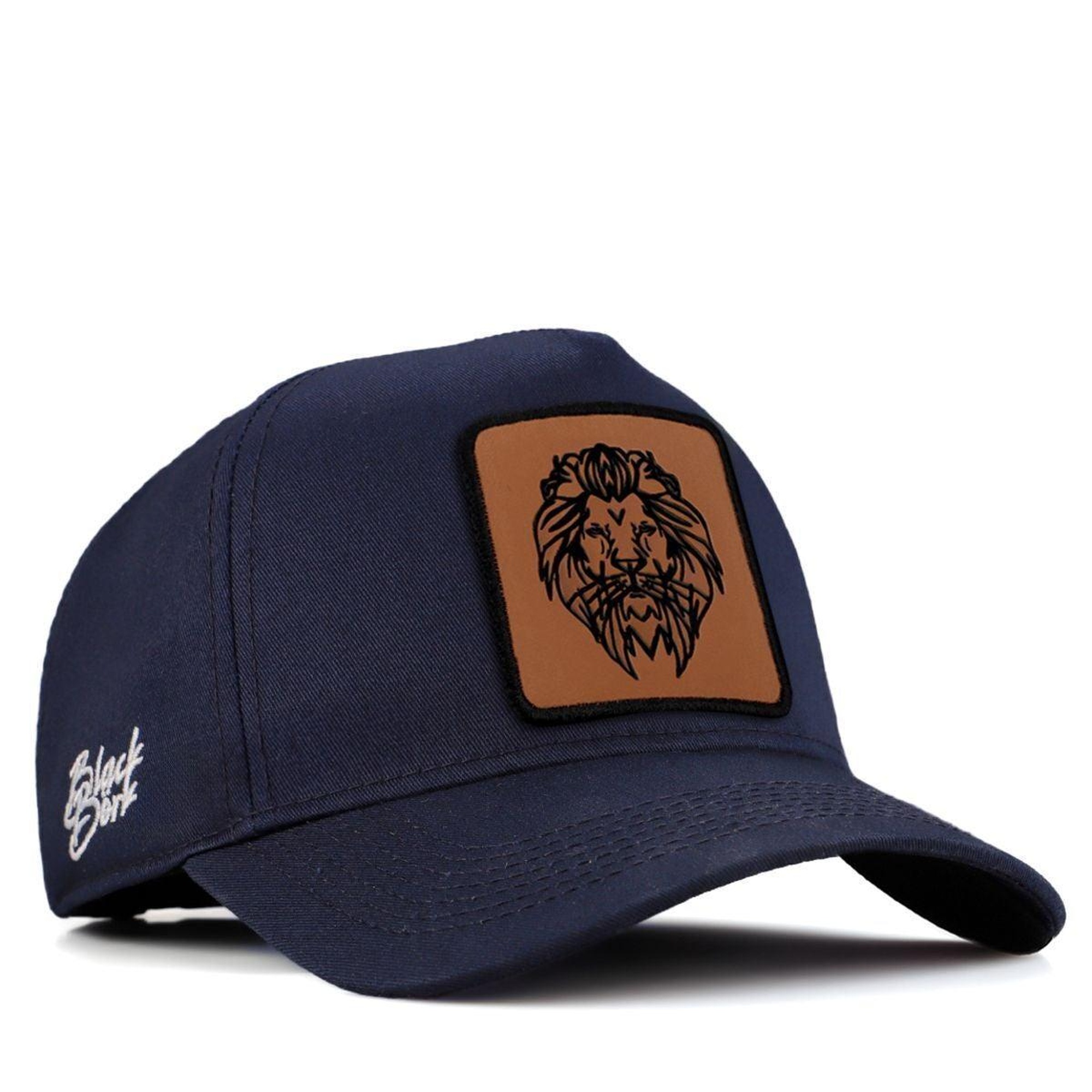BlackBörk, Aslan Logolu Lacivert Beyzbol Şapka, Unisex