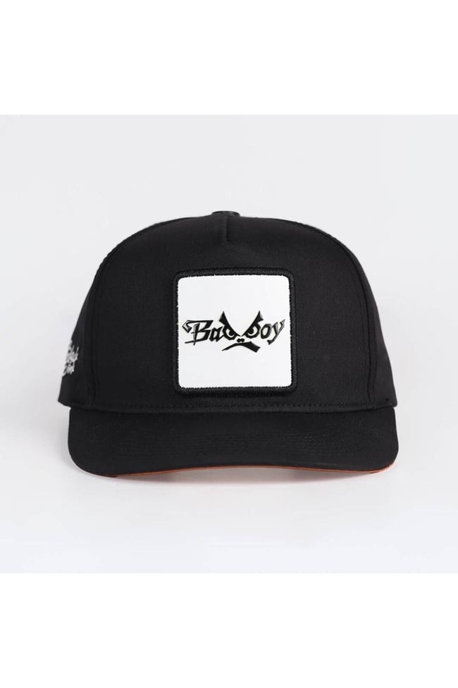  BlackBörk, Bad Boy Logolu Siyah Hip Hop Şapka, Unisex