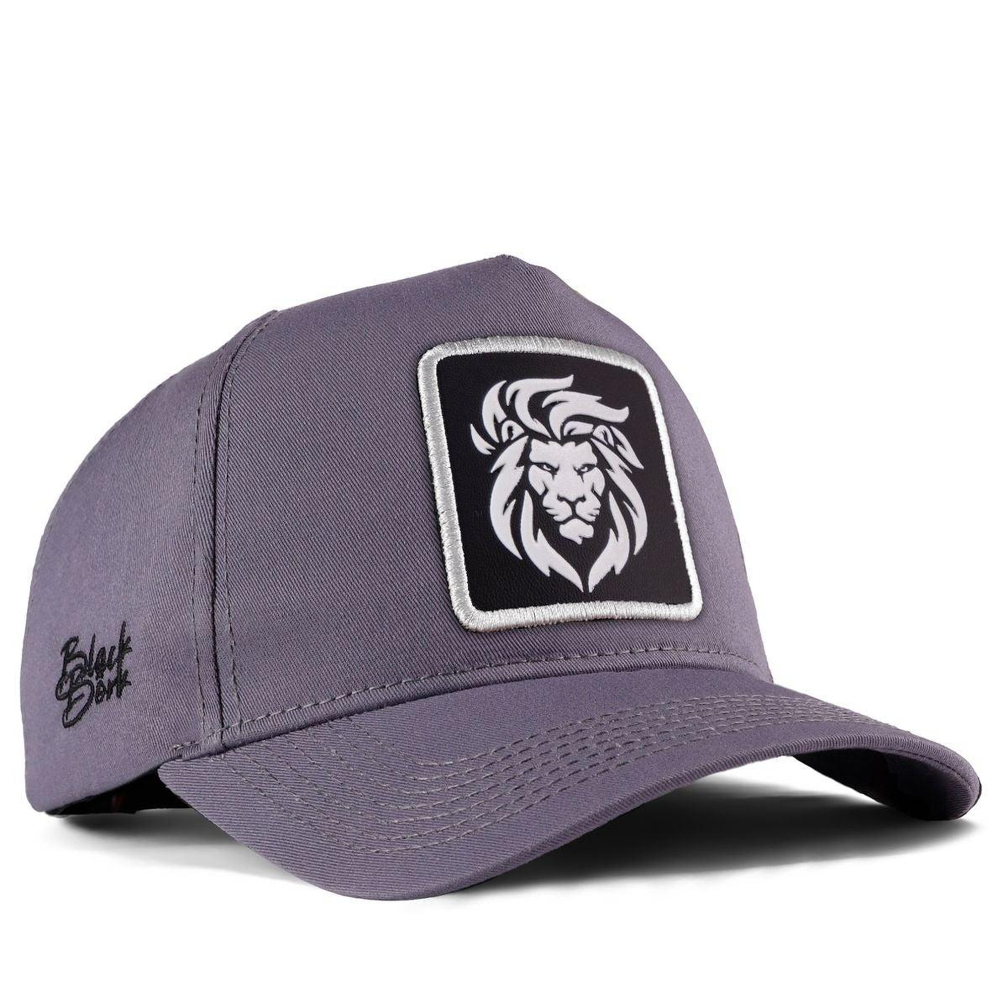 BlackBörk, Aslan Logolu Gri Beyzbol Şapka, Unisex
