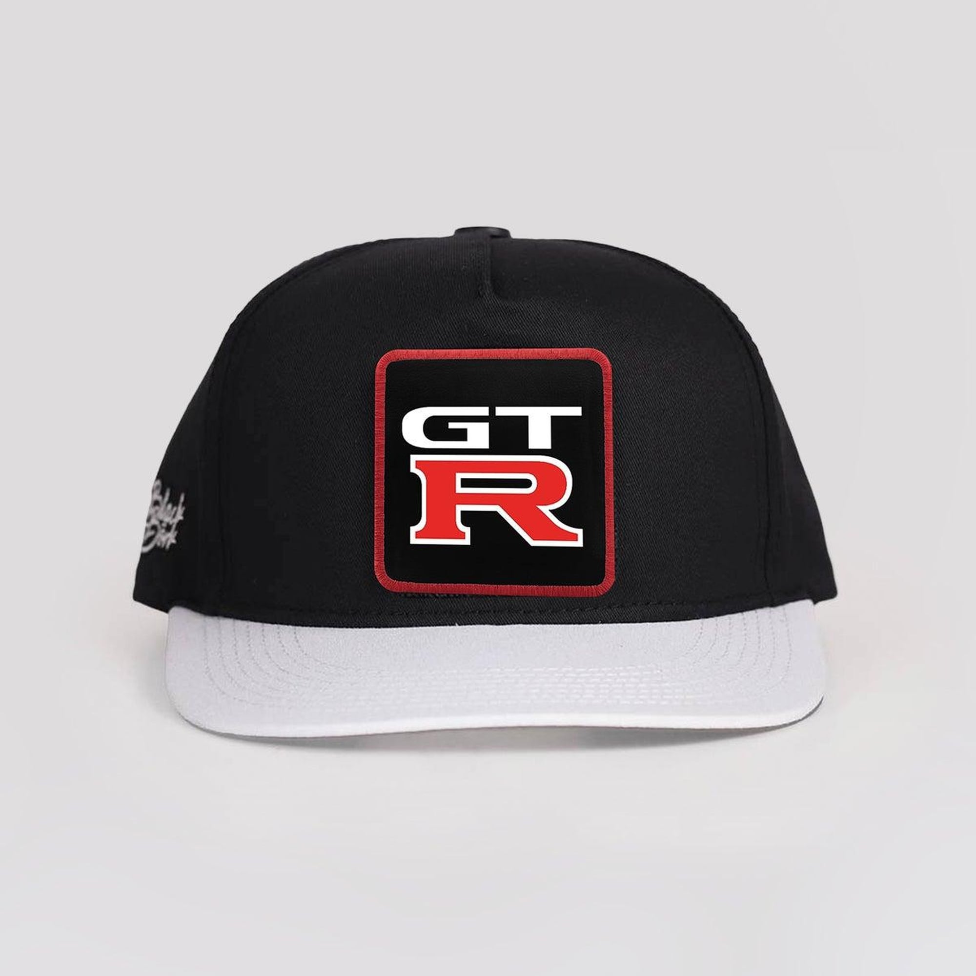 BlackBörk, DM Logolu Beyaz-Siyah Hip Hop Şapka, Unisex