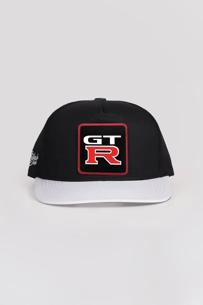  BlackBörk, DM Logolu Beyaz-Siyah Hip Hop Şapka, Unisex