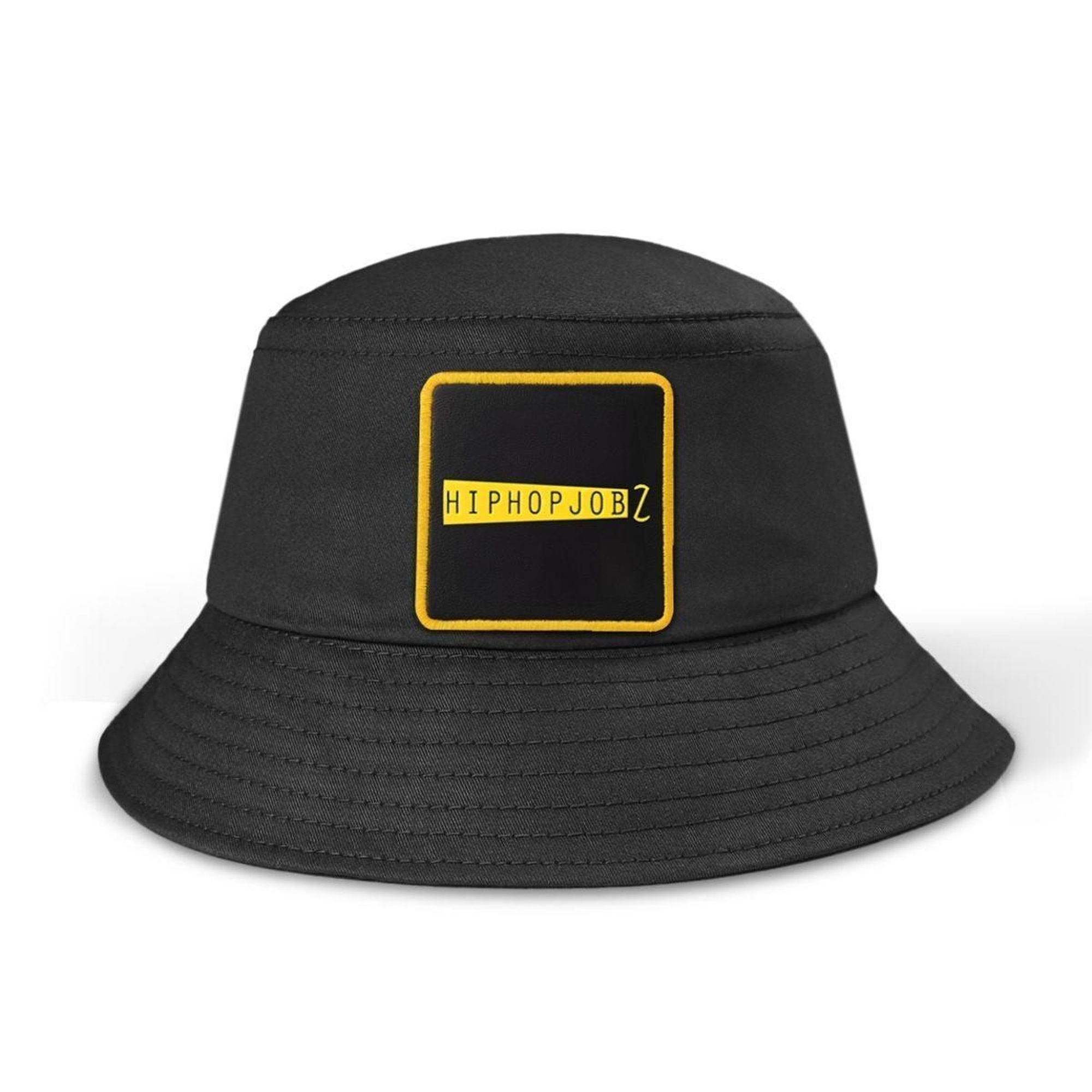 BlackBörk, Bucket Hip Hop Jobz Logolu Siyah Şapka, Unisex