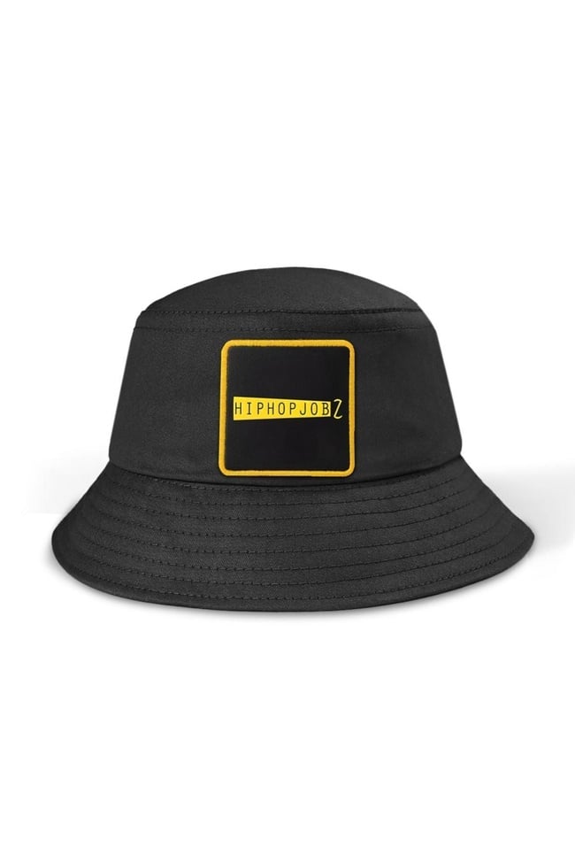  BlackBörk, Bucket Hip Hop Jobz Logolu Siyah Şapka, Unisex