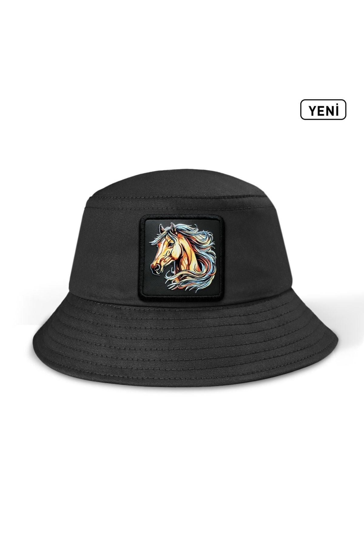  BlackBörk, Bucket At Logolu Siyah Şapka, Unisex