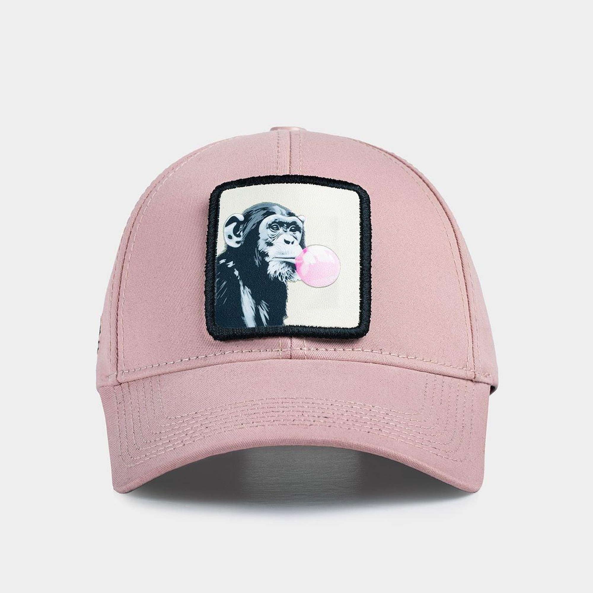 BlackBörk, Six Maymun Logolu Somon Beyzbol Şapka, Unisex