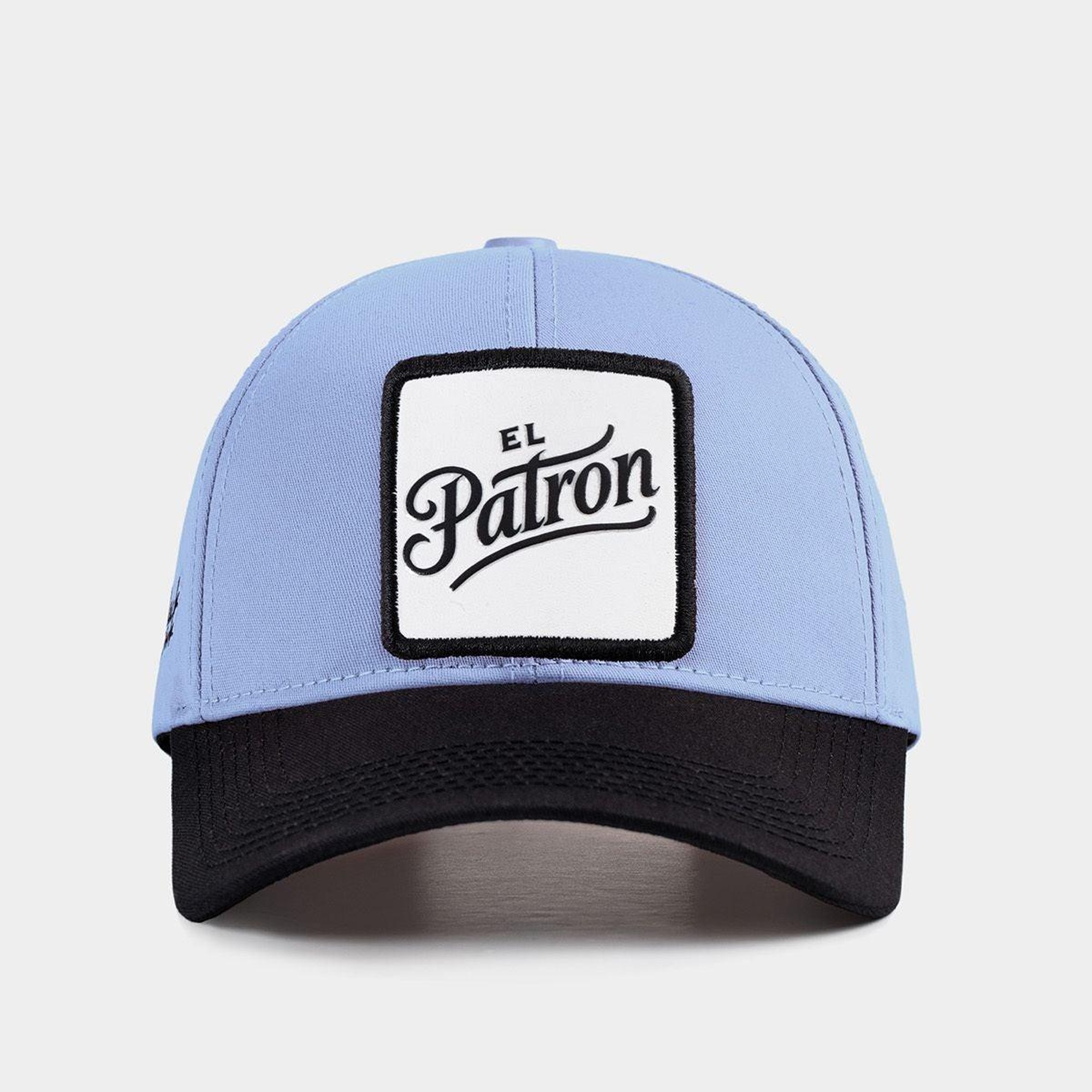 BlackBörk, Six El Patron Logolu Siyah-Buz Mavi Beyzbol Şapka, Unisex